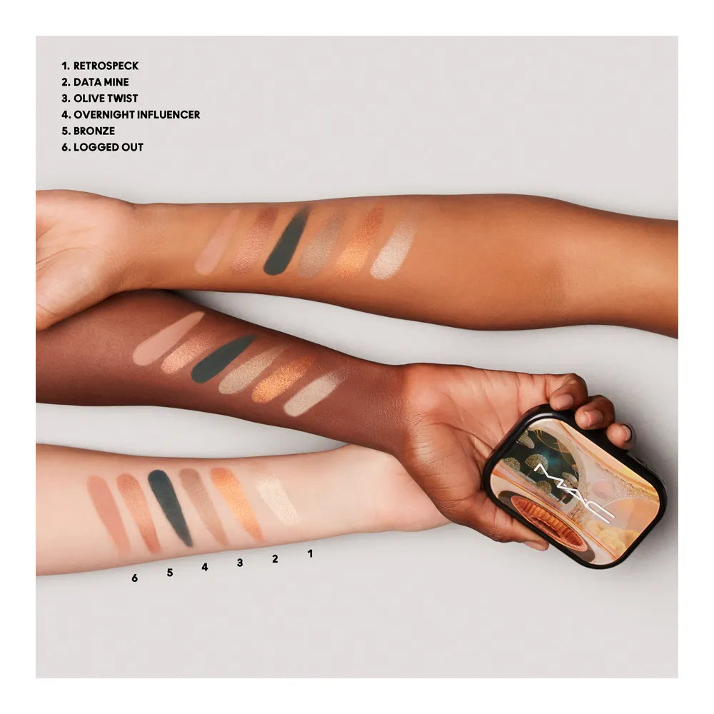 MAC Cosmetics Connect In Color 6-Pan Eyeshadow Palette • 6.25g